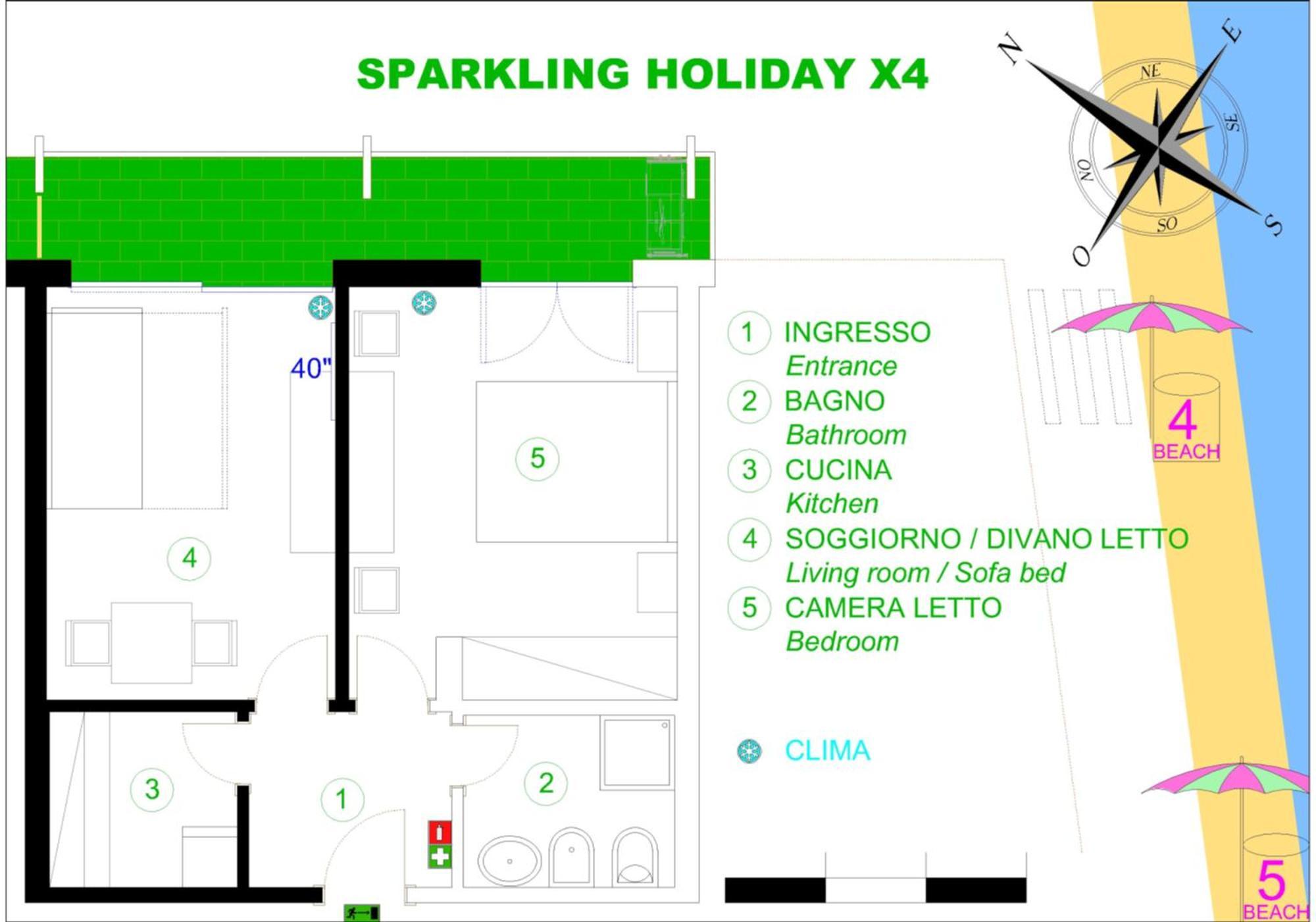 Sparkling Holiday Lignano Sabbiadoro Room photo